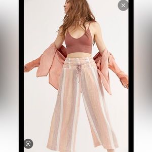 Free People LOT 3 items Hamilton pants and tanks